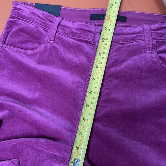 J Brand Alana High-Rise Crop Skinny Victoria Velvet Size 32 NEW - Picture 11 of 12